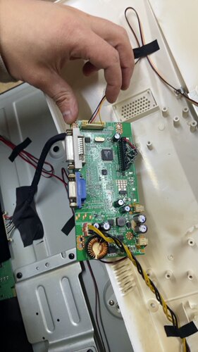 HKC惠科显示器NB32C主板V32PLUS驱动板 AD板4线
