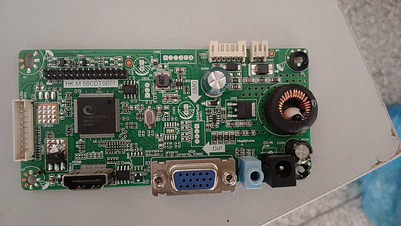 KONKA康佳显示器KM2419W主板KM2419F电源驱动一体板KM2413H