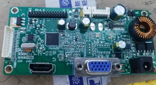 HYUNDAI现代显示器C2415主板M2382电源驱动一体板12V