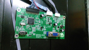 IFOUND显示器FD2735W+主板M2735A电源驱动一体板 梅捷SOYO X2797C