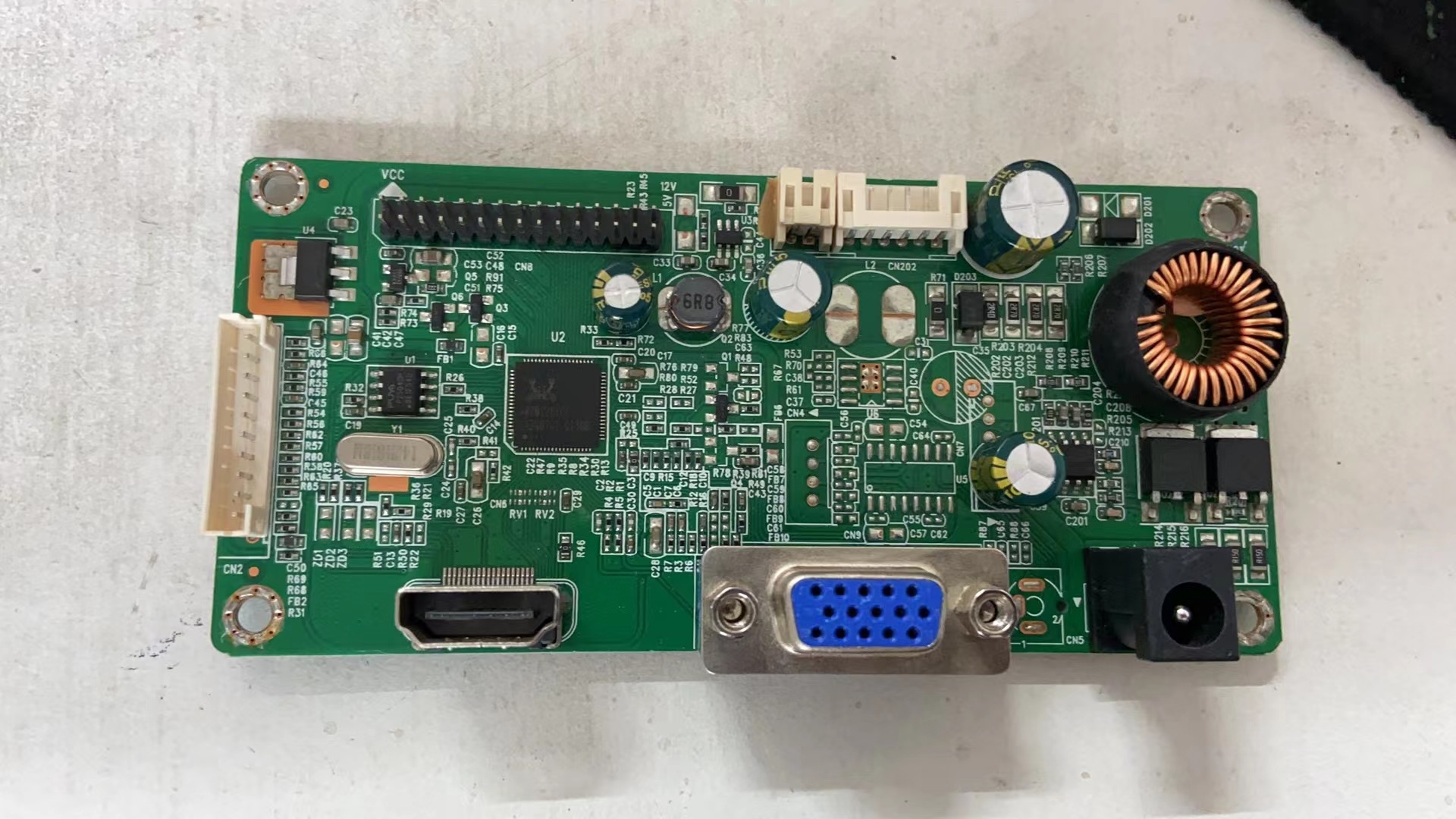 WESCOM显示器C2775主板MLHX240E电源驱动一体板M24L 12V