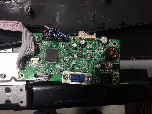 AIDU爱度全彩显示器2408Q主板G2401QW电源驱动一体板LJ240S