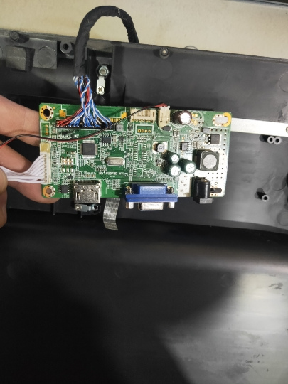 IMAGIC梦想家显示器M2482WHB主板H63C11电源驱动一体板HE3F12