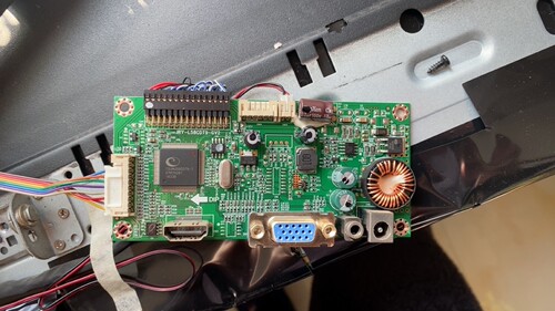 COOYES显示器HD240QW主板D240H电源驱动一体板