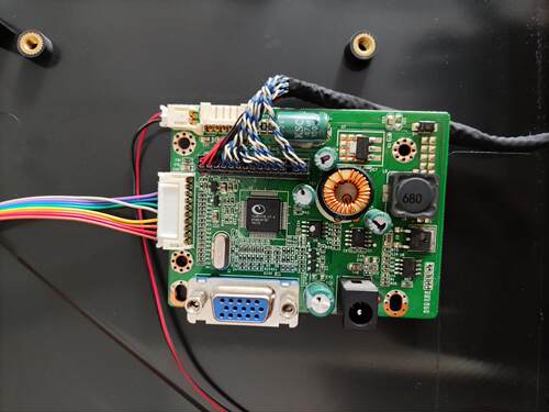 清华同方显示器TF240P主板M24L电源驱动一体板TF-E2408H