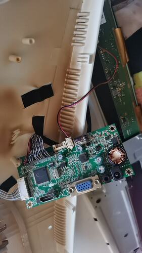 ERDI尔的显示器DX270A1主板 电源驱动一体板12V