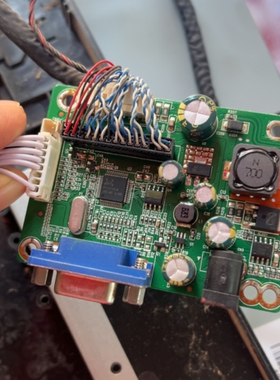 AMOI夏新显示器SJ240K2主板 电源驱动一体板