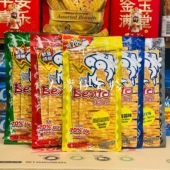 泰国进口小食拌多乐bento甜辣泰式 香辣海苔味下酒即食鱿鱼片20g