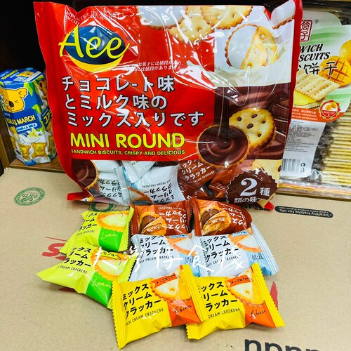 马来西亚AEE独立包装夹心饼干