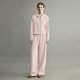 两件套 韩系早春穿搭一整套卫衣阔腿裤 粉色休闲运动套装 女2026新款