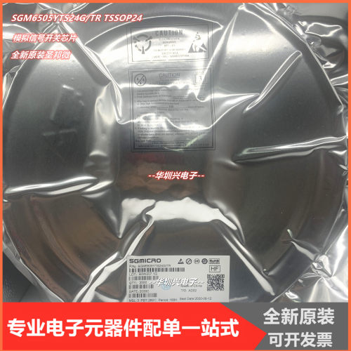 SGM6505YTS24G/TR TSSOP-24  6刀6掷模拟信号开关芯片 圣邦微原装