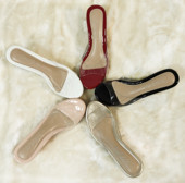 新款 坡跟透明拖鞋 女中跟厚底防水台凉拖鞋 2026夏季 休闲旅游沙滩鞋