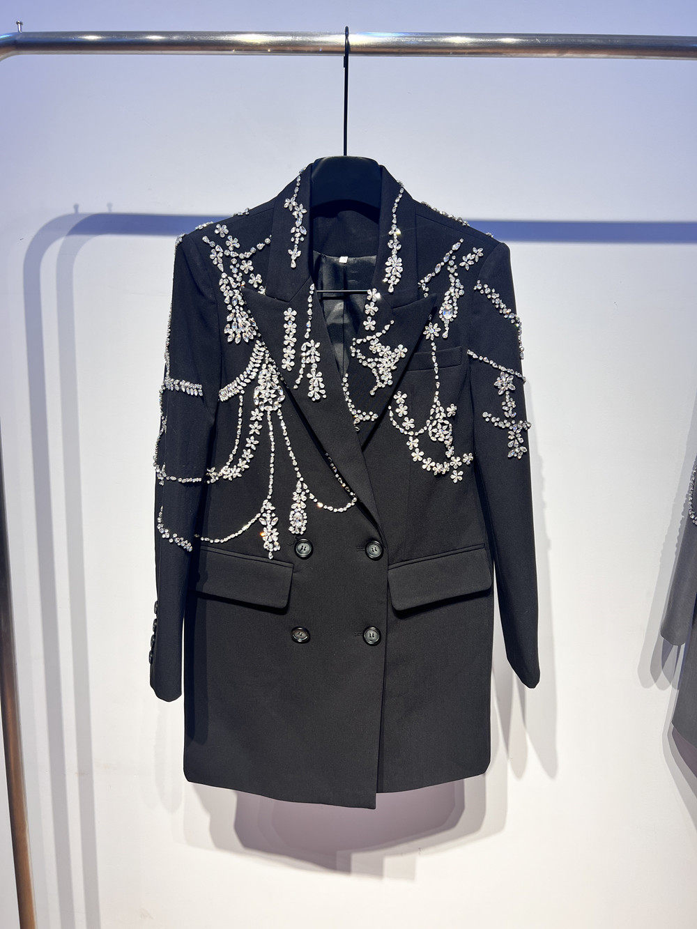 Gaoding Light Luxury Socialite Heavy Industry Beaded and Diamond Padded ...