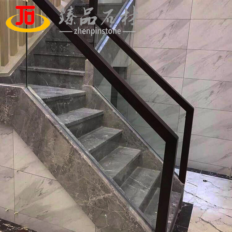 天然大理石石材定做楼梯踏步