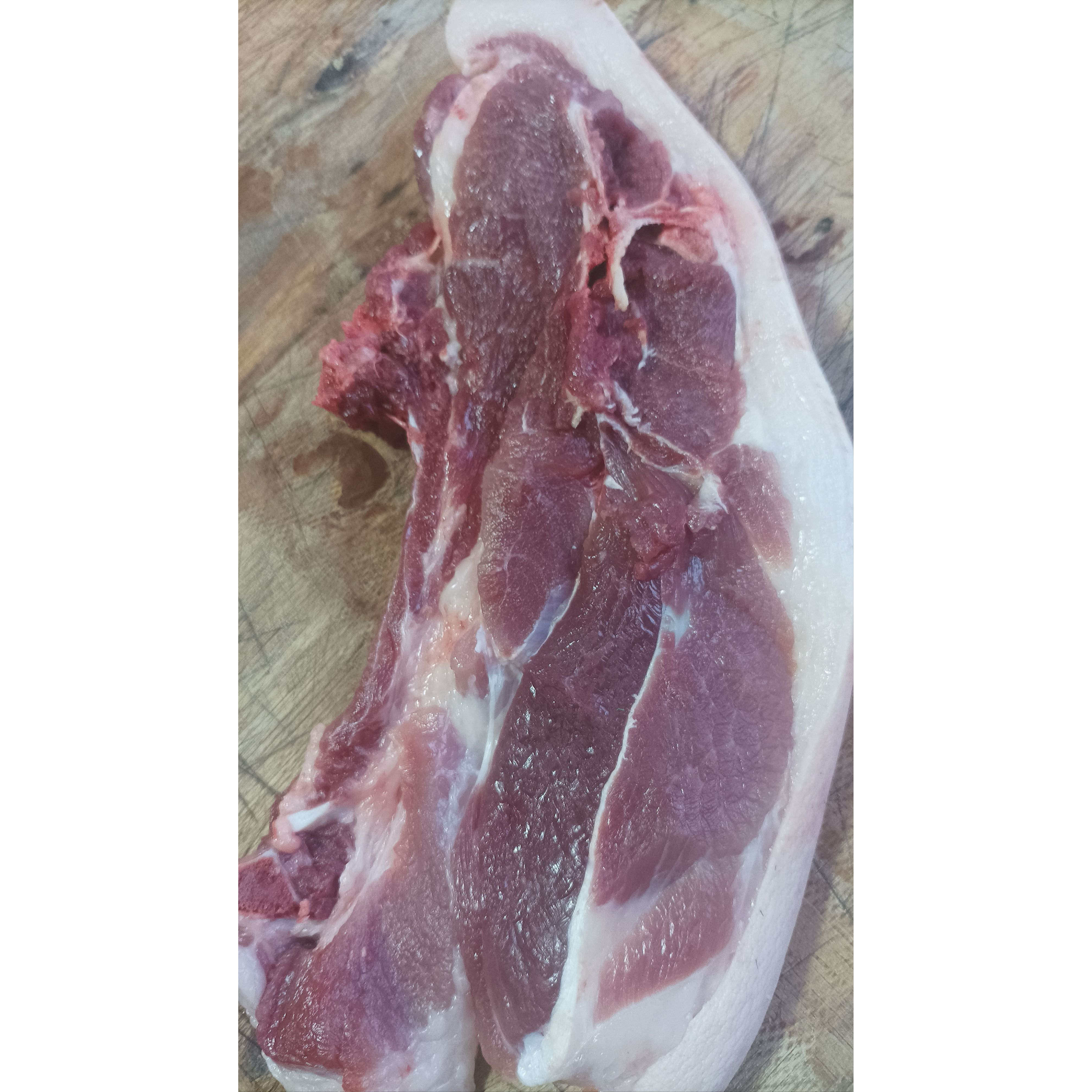 新鲜带皮猪前腿肉黑毛土猪夹心肉生鲜土黑猪前甲肉包邮