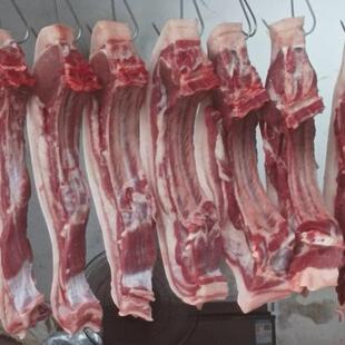 【顺丰包邮】农家黑土猪肉排骨五花肉一刀切土黑毛猪瘦肉生鲜肉