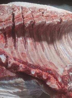 【顺丰包邮】新鲜现杀黑猪肉五花排骨瘦肉一刀切散养农家土黑猪肉