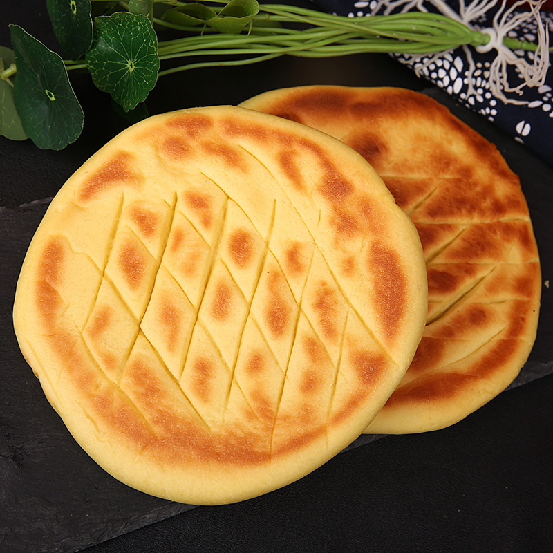 粗粮玉米饼杂粮饼咸味微甜焙子胡麻油酥内蒙古特产呼市糕点