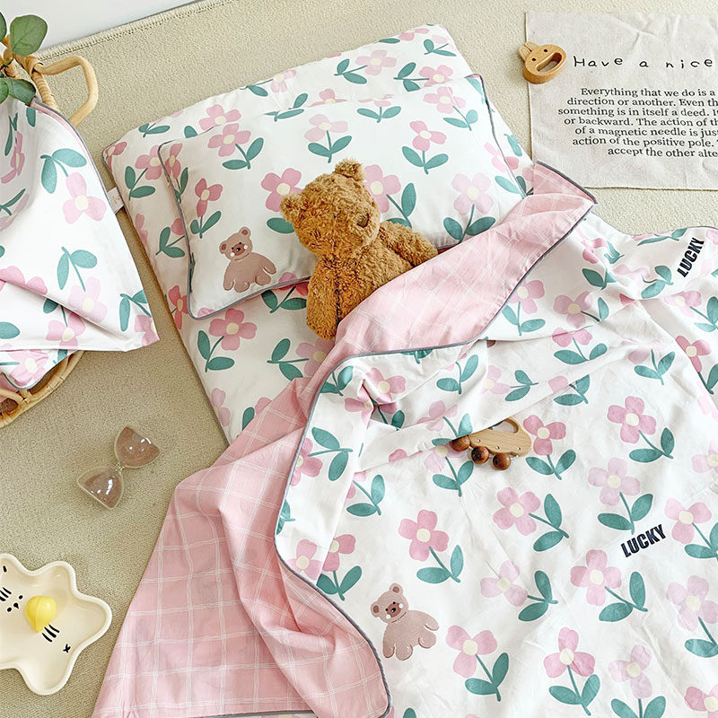 清仓！幼儿园入园三件套纯棉床上用品儿童午休睡垫宝宝入托床褥