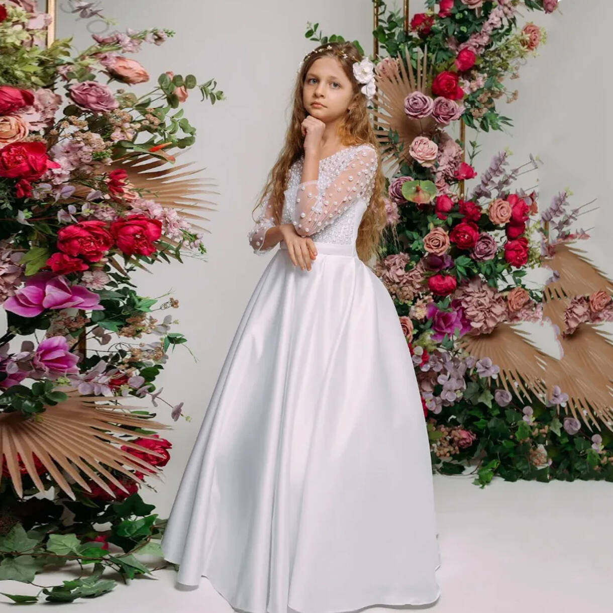 女童公主裙模特走秀晚礼服钢琴小提琴婚礼花童表演服女孩生日礼服,童装/婴儿装/亲子装,儿童礼服,淘宝优惠券,粉丝福利购,淘宝优惠卷