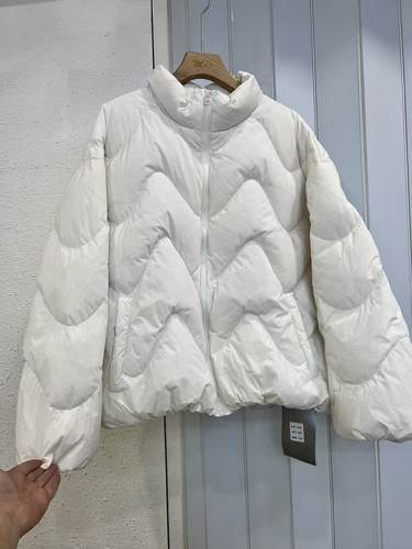 MUJIA幕茄F6097冬装韩版大码短款立领90白鸭绒羽绒服女保暖外套潮