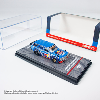 [现货]INNO 1:64 马自达 RX3 瓦罐  23号 D1GP 2024  合金模型