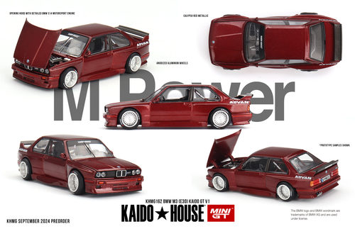 Kaido House MINIGT 1:64 宝马 M3 E30 Kaido GT V1 合金模型162