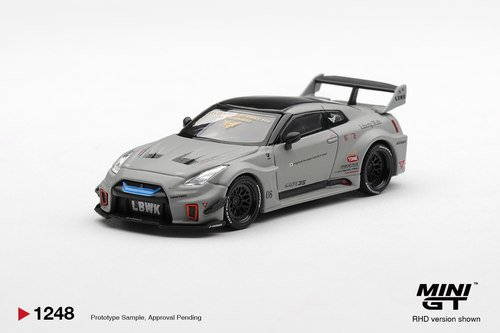 [现货]MINIGT 1:64 日产 NISSAN LB GT 35GT-RR 合金汽车模型1248
