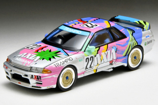 10月 Tomytec TLV LV-N234e 日产 Skyline GT-R R32 AXIA (银)
