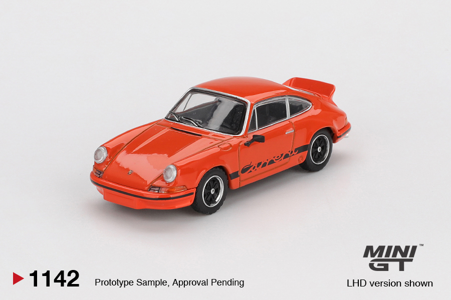 [预售]MINIGT 1:64 保时捷911 Carrera RS 2.7 Tangerine 1142