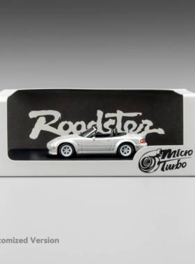 [现货]Micro Turbo 1:64 Eunos Roadster MX5 NA 火箭兔 合金模型