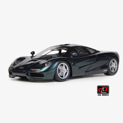 LCD 1:18 迈凯伦 McLaren F1 XP5  森林绿 全开超跑合金汽车模型