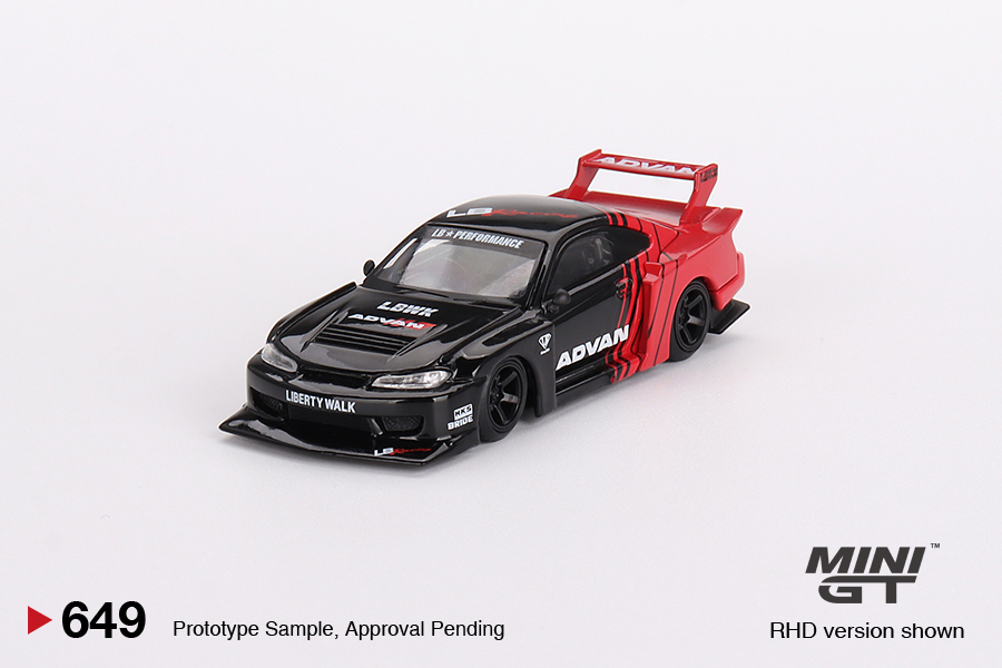MINIGT 1:64 日产 Nissan LB-超级剪影 S15 SILVIA 合金车模649