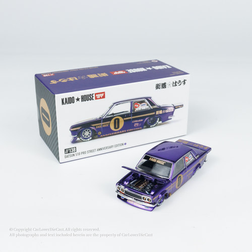 Kaido House+MINIGT 达特桑 510 Pro 街道 紫色 合金汽车模型138