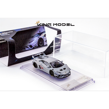 [现货]KING KM 1:64 兰博基尼 小牛宽体改装款 LBWK 合金汽车模型