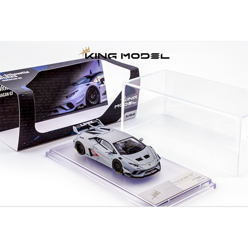 [现货]KING KM 1:64 兰博基尼 小牛宽体改装款 LBWK 合金汽车模型
