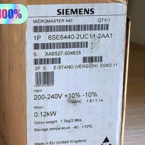 (议价）6SE6440-2UC11-2AA1无滤波器  2