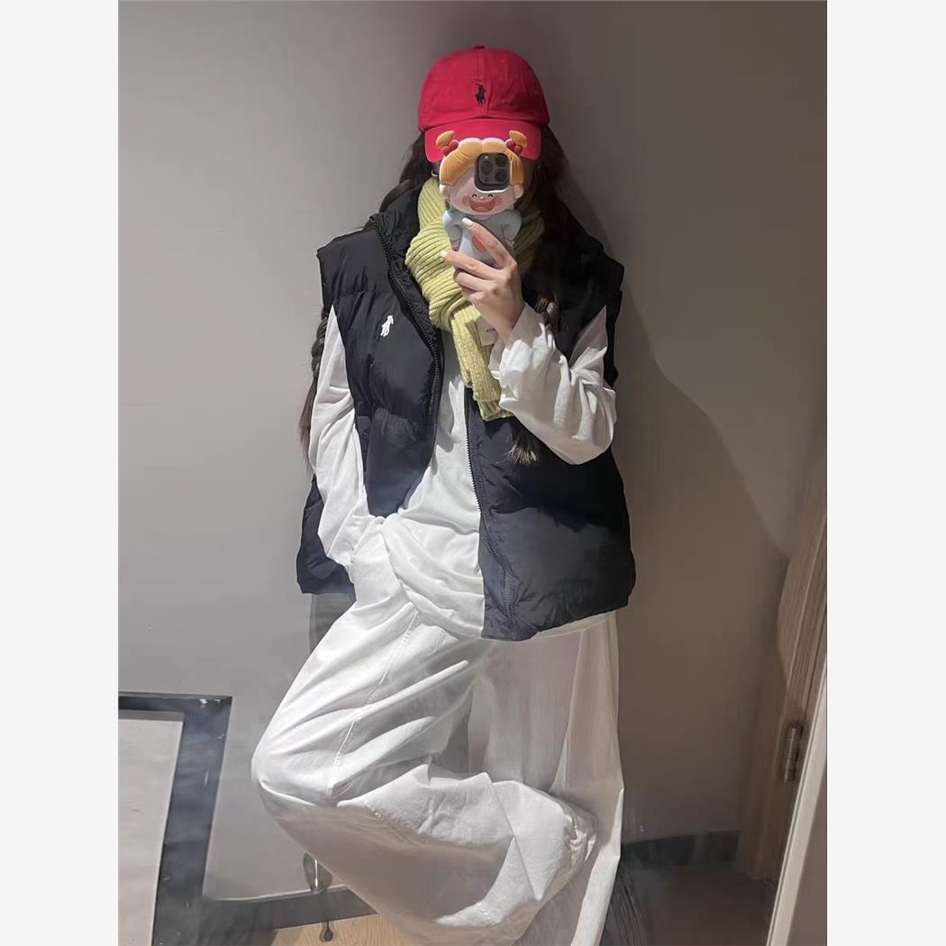 羽棉服马甲女2新款巨好坎