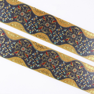 敦煌壁画 烫金和纸胶带手账贴琵琶贴纸装饰中国风复古文艺胶带