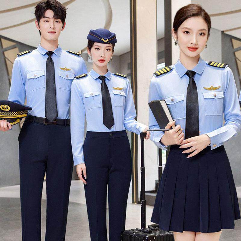 打军鼓服装乐队演出礼服男女同款正装航空高铁制服军鼓衬衣锣鼓队