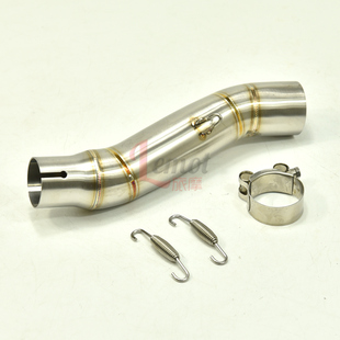 CBR300 CB300F CBR300R中段排气管 12-15年连接管弯管 摩托车改装