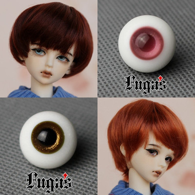 A品BJD眼珠.6mm超小~玻璃眼.多色.xaga特体科.1/12.12分.ob.小宠