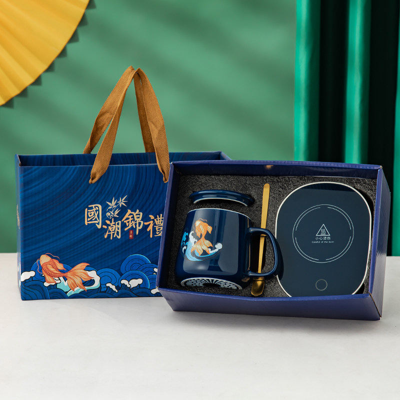 陶瓷杯暖暖杯礼盒装伴手礼
