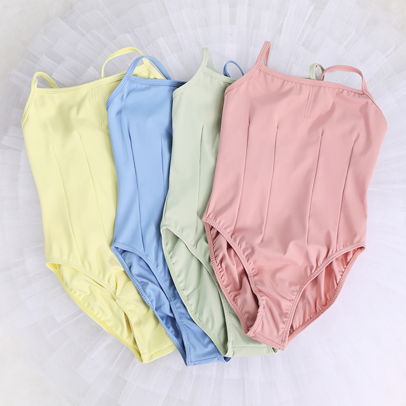 舞蹈服儿童女芭蕾舞形体服女孩吊带练功服中国舞专业艺考体操服装