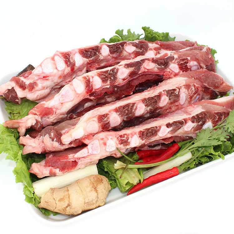 农家猪肉新鲜冷冻猪胸骨买20斤新鲜猪脆骨排骨猪蹄五花肉