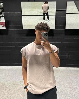 独家限定！Gymshark Natural Cut宽松ASRV风无袖裁剪运动毛圈背心