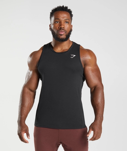 3D裁剪  GYMSHARK CRITICAL 轻薄透气运动弹力贴身包边健身背心