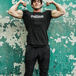 短袖 AH独家 男子运动健身弹力修身 APOLLO t恤显大fit GYMSHARK