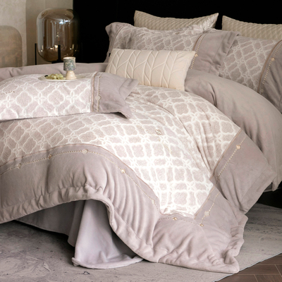 2025新款牛奶绒四件套冬季加绒加厚珊瑚绒床上毛绒被套床单暖冬天