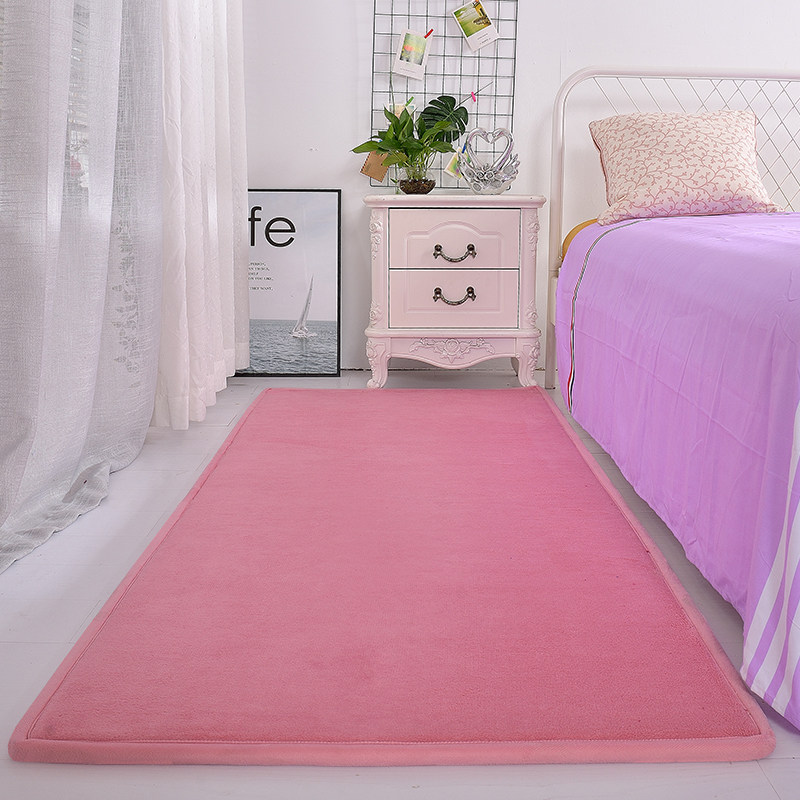 定制加厚防滑榻榻米珊瑚绒地垫儿童爬行垫飘窗垫客厅卧室地床边毯